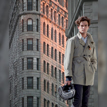 Charger l'image dans la galerie, La veste moto chic imperméable Mermoz Adventure,  Beige, Chocolat, Kaki, Cinder
