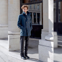 Carica l'immagine nel visualizzatore di Gallery, veste hiver homme impermeable chic moto
