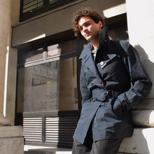 Carica l'immagine nel visualizzatore di Gallery, veste hiver homme impermeable chic moto