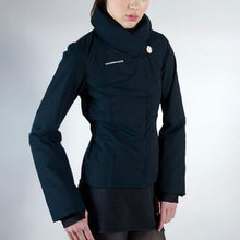 Lade das Bild in den Galerie-Viewer, hiver moto veste femme court
