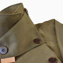 Lade das Bild in den Galerie-Viewer, veste femme moto kaki